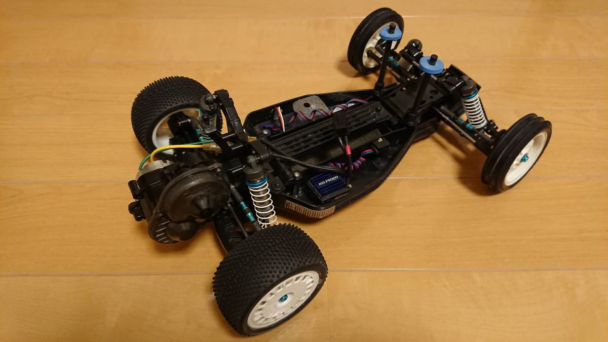 タミヤ DT02 タイタン フルオプション メカ付き、スペアパーツ多数_5