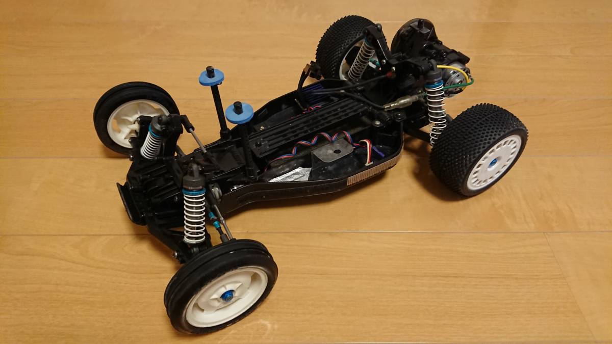 タミヤ DT02 タイタン フルオプション メカ付き、スペアパーツ多数_6