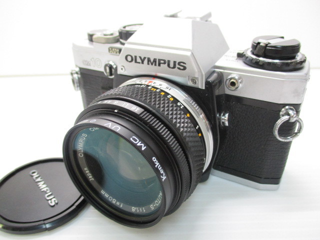 EXCELLENT [SERVICED] OLYMPUS OM-10+ F. ZUIKO AUTO-S 50mm F1.8 + Manual A