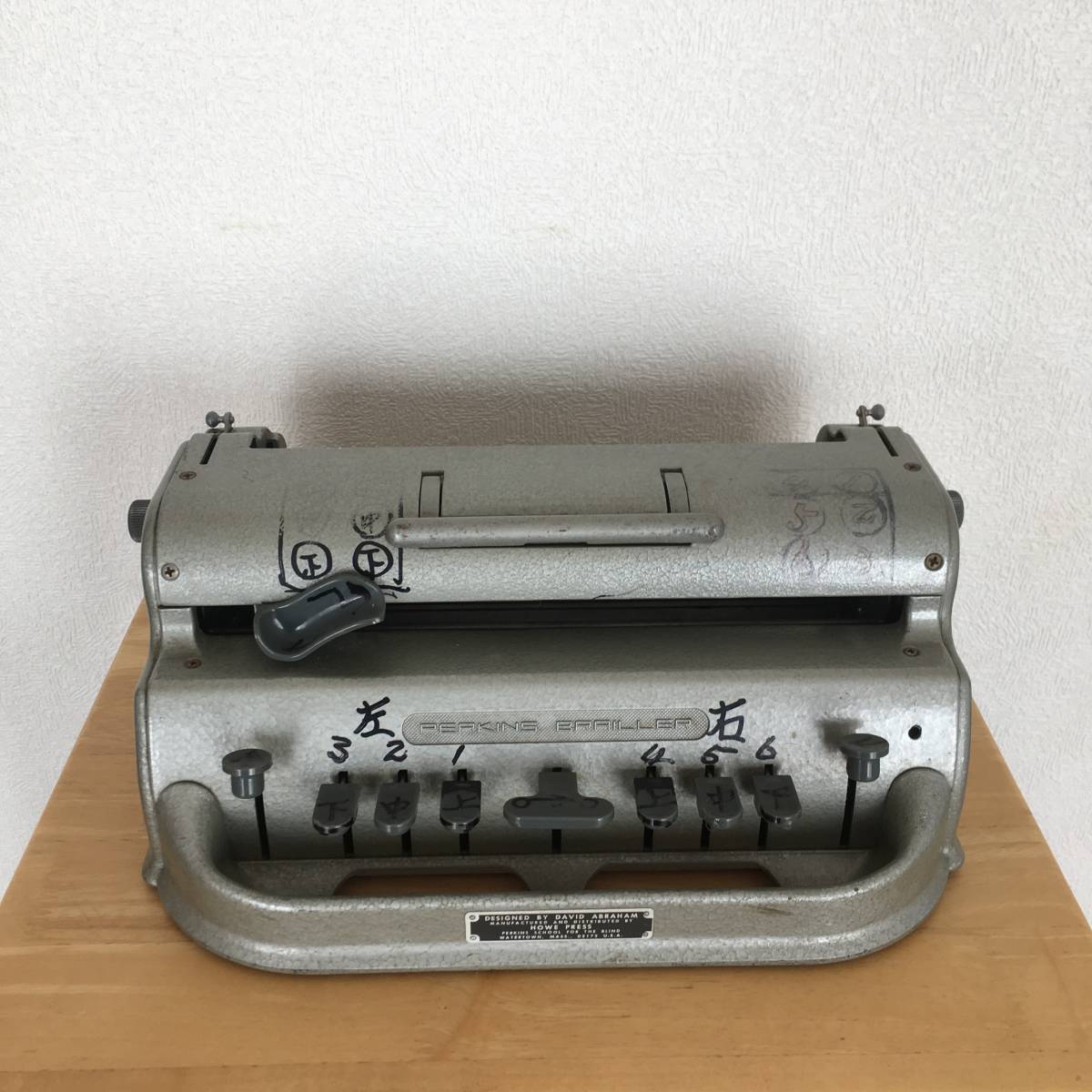 Perkins Brailler 点字タイプライター パーキンスブレーラー BRAILLER