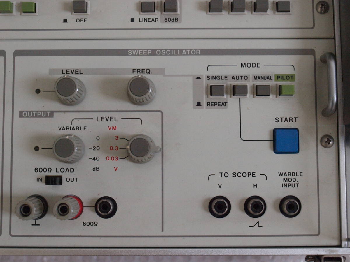 リーダー電子 周波数特性レコーダ frequency response recorder LFR-5601