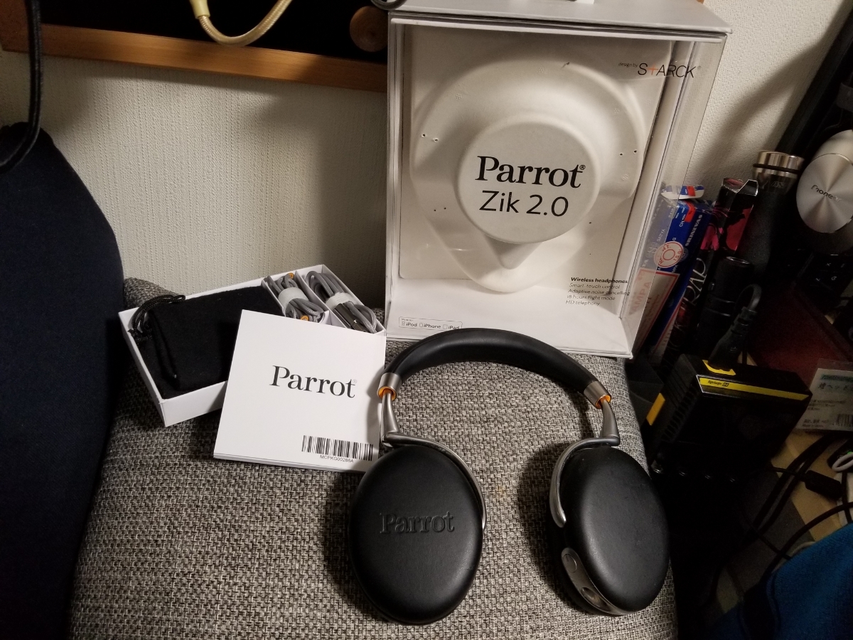 【新作登場，正規品】 Parrot Zik 2.0 ノイズキャンセリングBluetoothヘッドフォン(ヘッドフォン)｜売買されたオークション情報、yahooの商品情報をアーカイブ公開 - オークファン その他