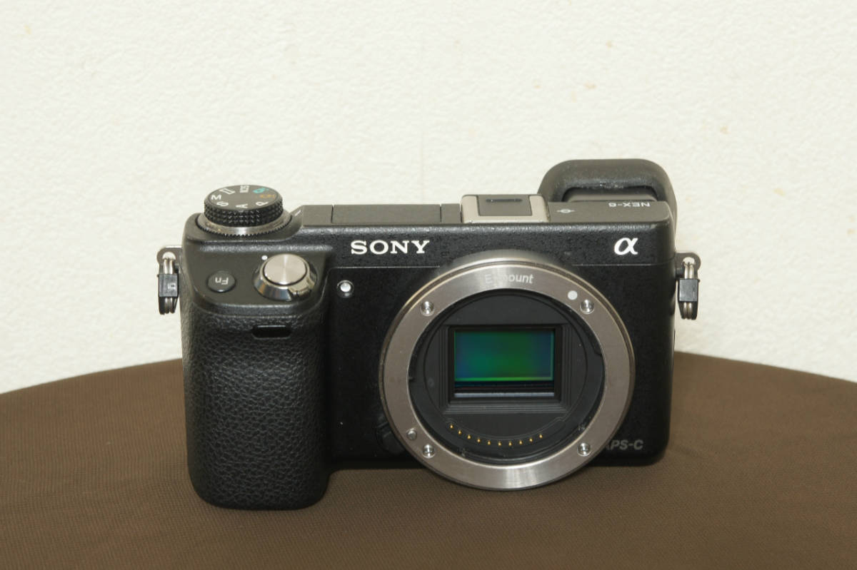 α SONY ミラーレス一眼カメラ NEX-6 | ブラック ボディ NEX-6ボディ 