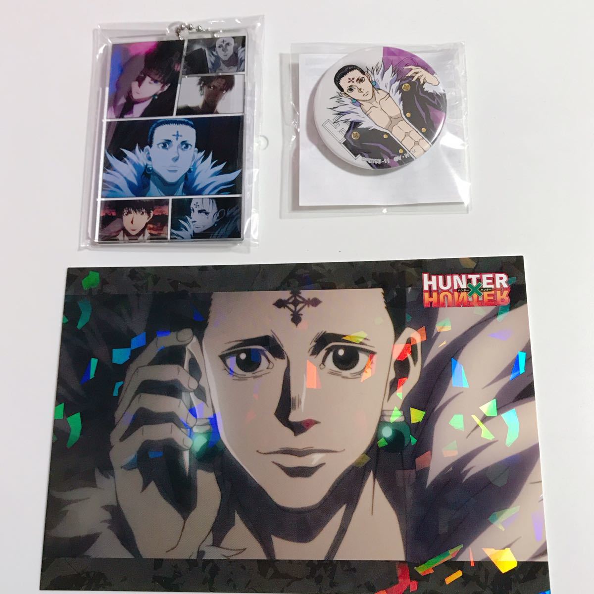 HUNTER×HUNTER クロロ ハンター×ハンター jworld JW アクスタ 缶バッジ