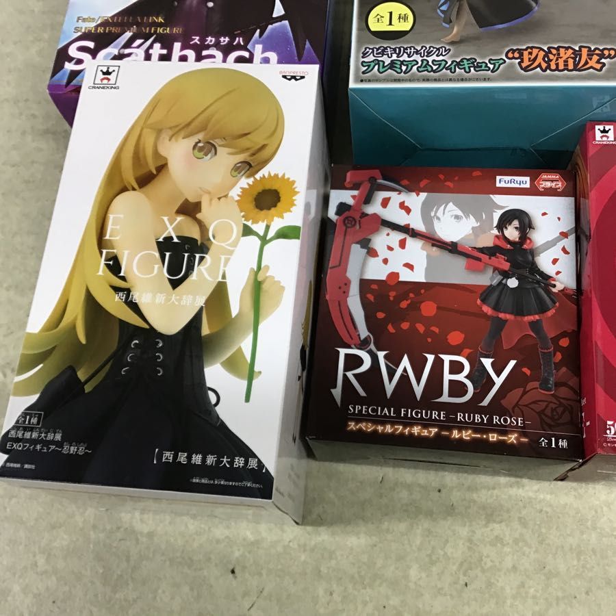同梱不可 ジャンク リゼロ SSSフィギュア レム EXQ 忍野忍 Q-posket 峰