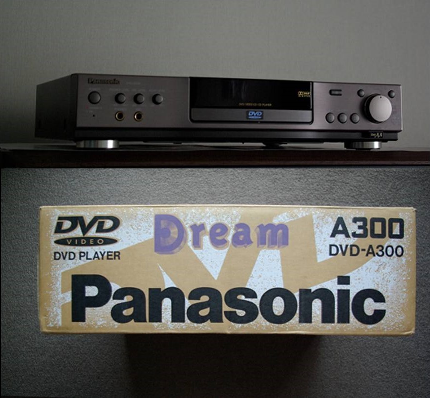 【レア・TRF非売品DVD付属・美品】パナソニック☆Panasonic☆DVDプレーヤー☆A300☆Dream☆Video CD再生可☆貴重☆希少☆幻☆入手困難