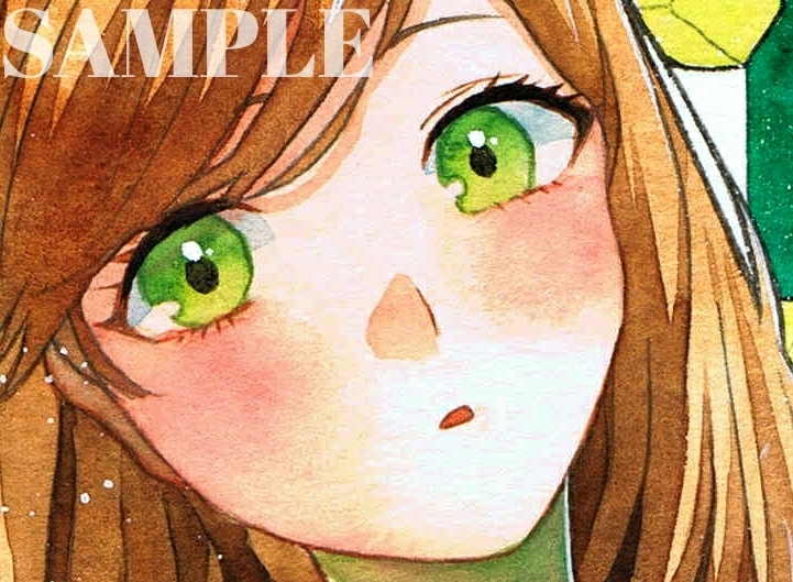 ☆手描きイラスト オリジナル☆ 鬼っ娘ちゃん桜コーデ ☆クリック