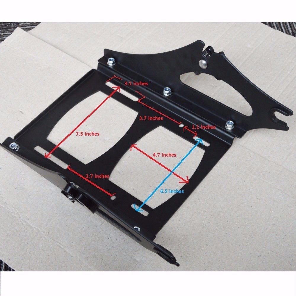ハーレー デタッチャブル ツアーパック ラック 2009-2013_2