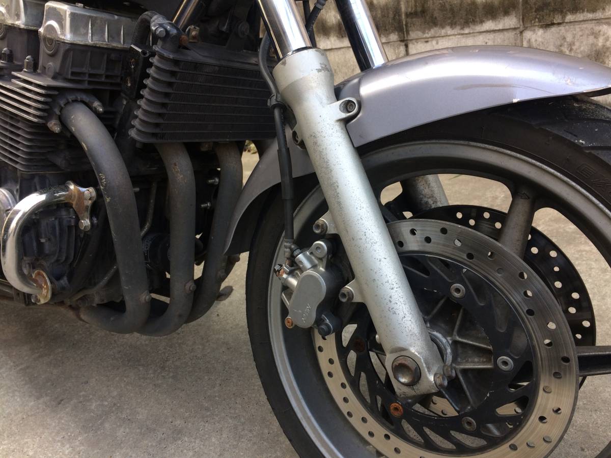 元教習車 RC42 CB750 HONDA 中古バイク 油圧クラッチ、NGK製プラグ 