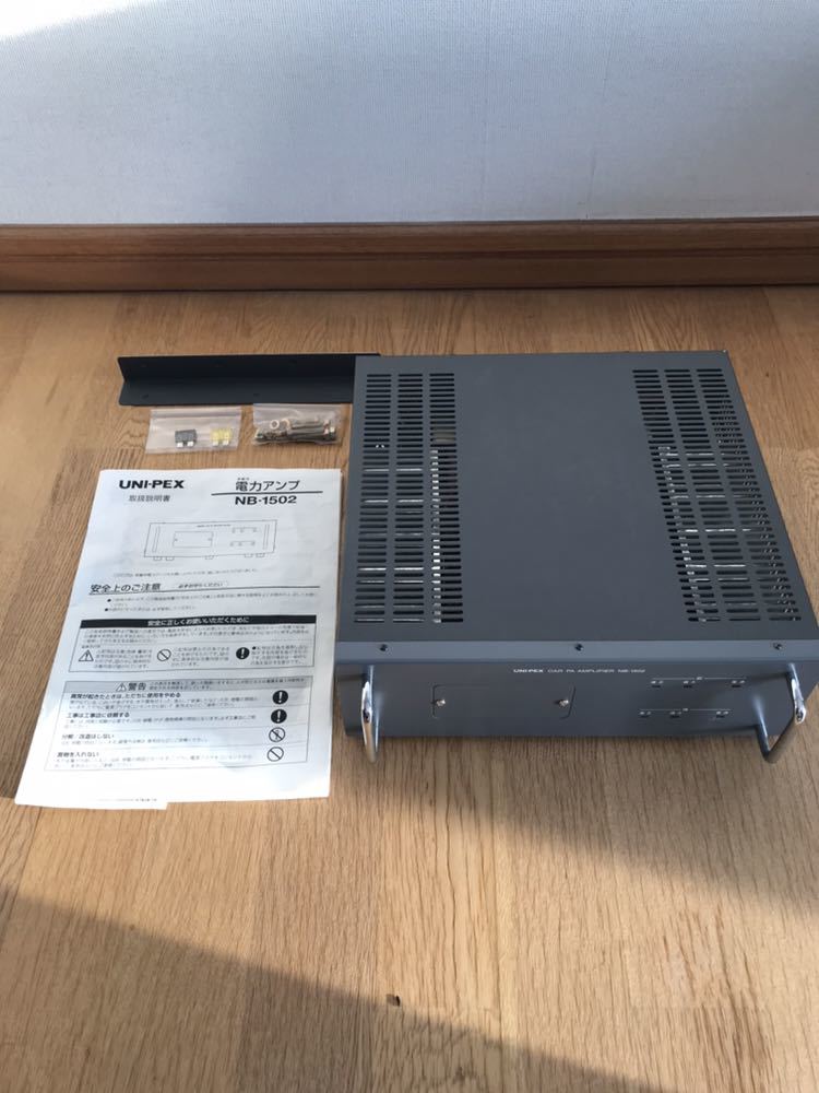 車載アンプ　TOA　UNI-PEX　クラリオン　部品取り 150W | NB-1502D 2026年最新Yahoo!オークション ユニペックス 車載用