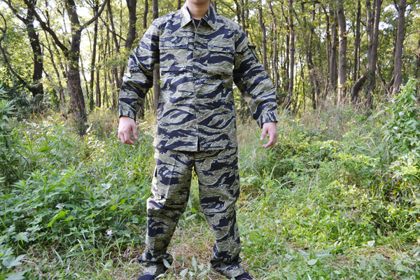 ROTHCO ロスコ アメリカ軍 タイガーストライプ 迷彩服 上下セット タイガーストライプ迷彩服 戦闘服 リザード迷彩 上下セット L