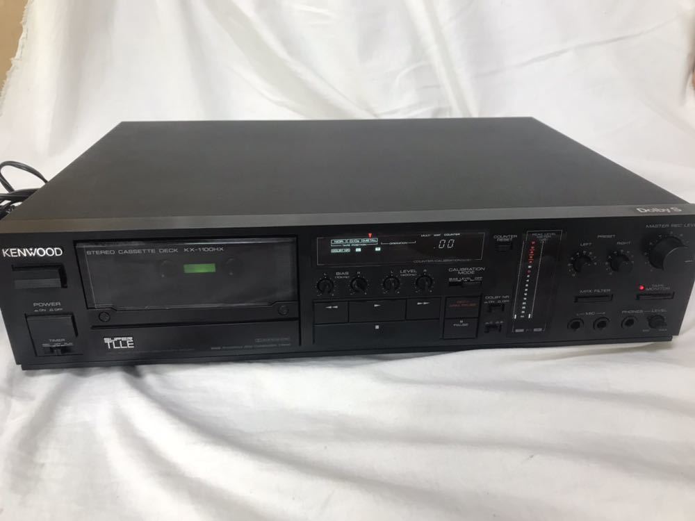 kenwood KX-1100HX カセットデッキ 【公式通販】