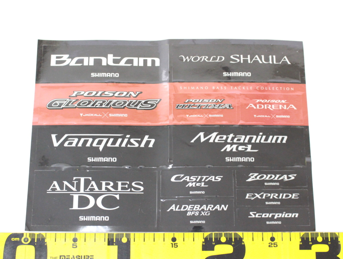 ツネキチ・エバーグリーン・シマノ・ダイワ・バルサ50・エバーグリーンなど フィッシングステッカー 54点セット 未使用