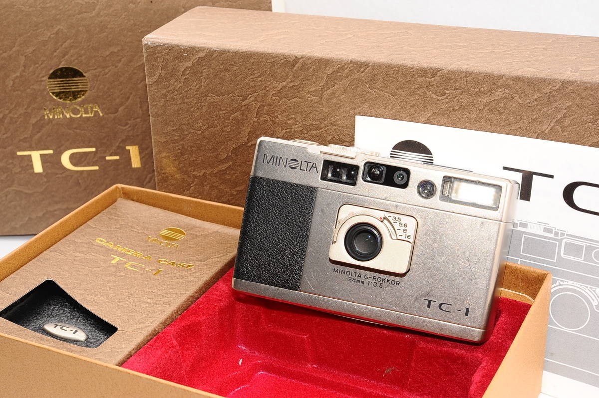 良品】 ミノルタ ティーシーワン MINOLTA TC-1 G ロッコール 28mm F3.5