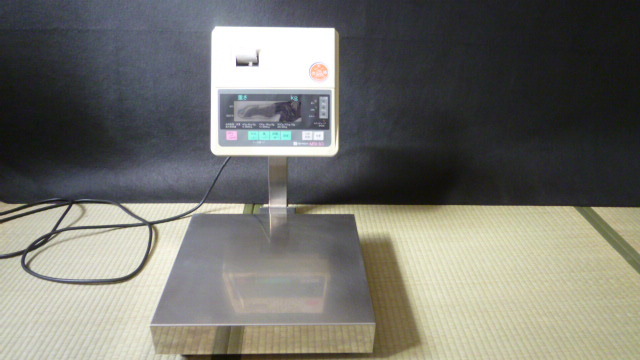 ②　☆ はかり イシダ ISHIDA MTX-30 AC 100V デジタル台秤 　検）業務用　計り　量り　秤 