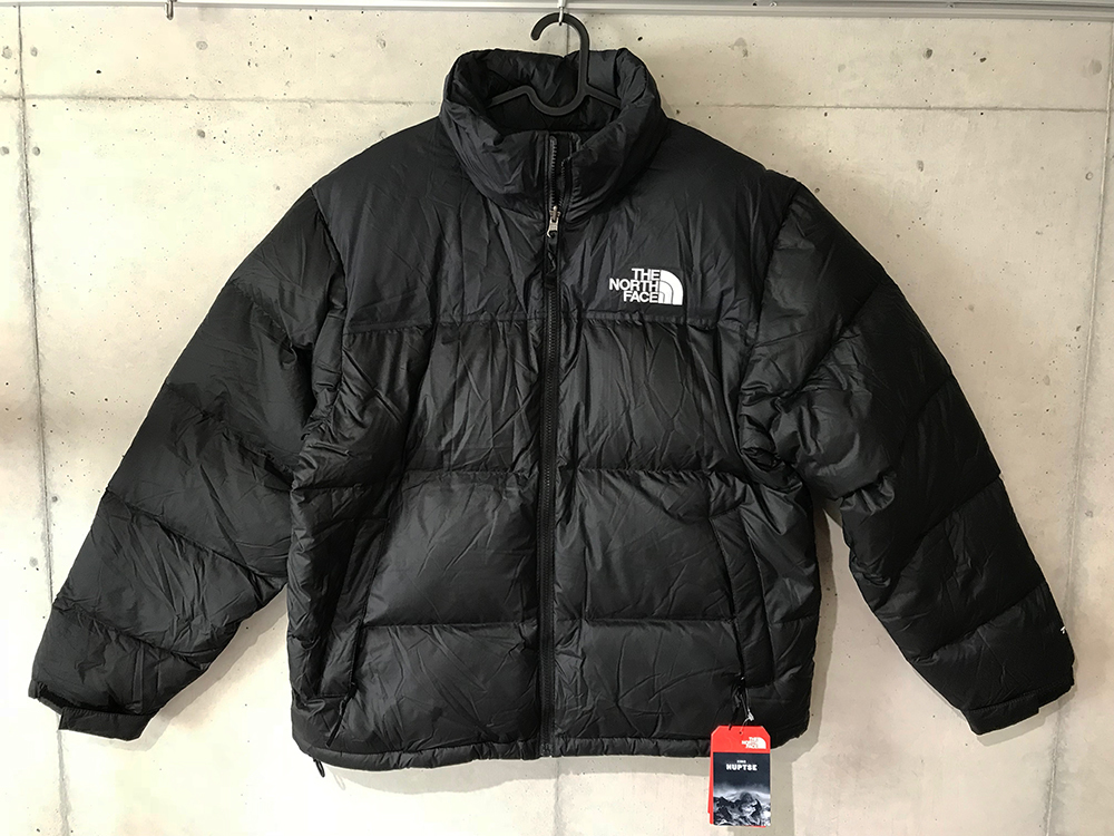 新品 THE NORTH FACE ノースフェイス 1996 RETRO NUPTSE DOWN ヌプシ Lサイズ BLACK ブラック 黒 700フィル 海外企画 virgil abloh