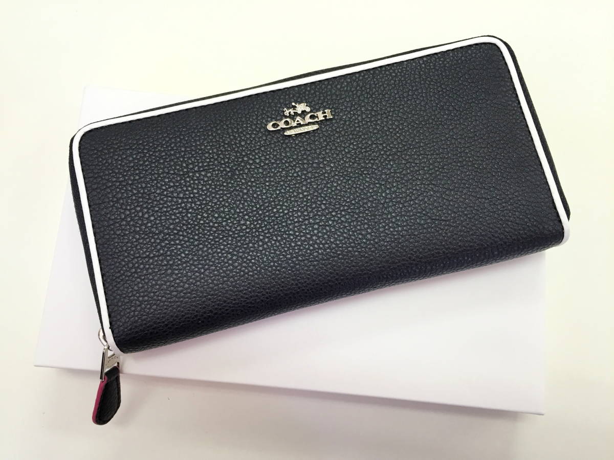 ★新品・未使用★COACH　コーチ　長財布　ブラック COACH（コーチ） 長財布 財布 メンズ レディース ラウンドファスナー