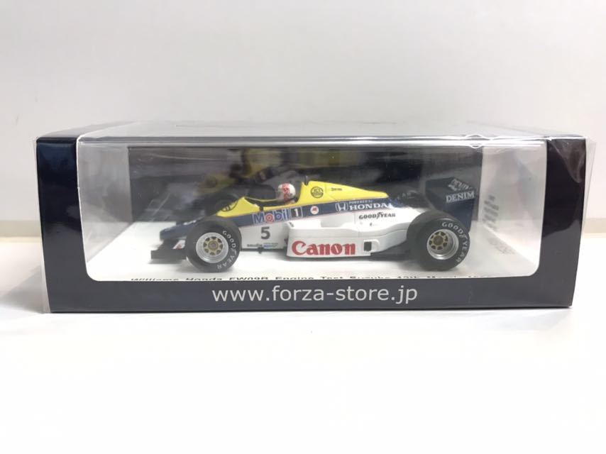 1⁄43 スパーク forza-store特注 ウィリアムズ ホンダ FW09B FORZA 1/43