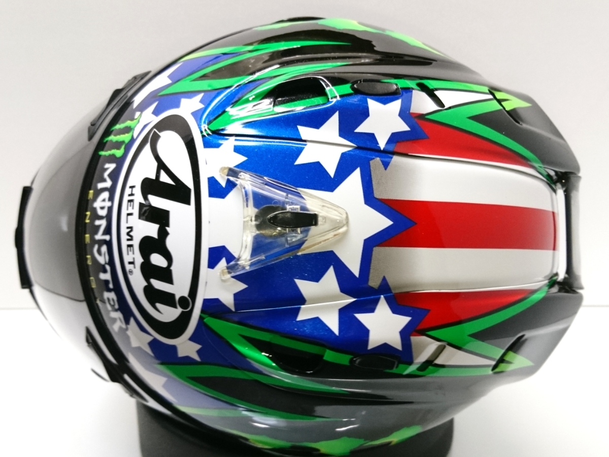 Arai RX-7 RR5 HOPKINS JOHN ホプキンス 希少ARAI MONSTER John 