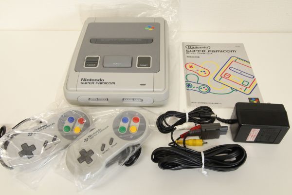 稀少 激レア ほぼ新品同様 スーパーファミコン本体 すぐに遊べるAV