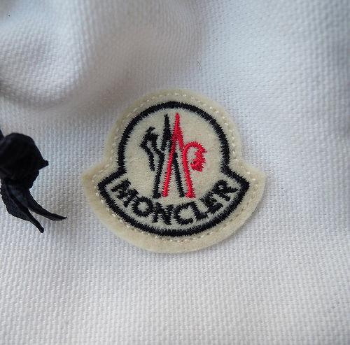 モンクレール 保存袋 MONCLER 巾着 ワッペン - 新品未使用 付属品 布袋