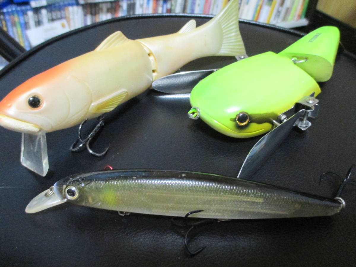 【本物保証，新作】 DEPS NZクローラー サイレントキラー175 バリソンミノー130F 3点セット(セット)｜売買されたオークション情報、yahooの商品情報をアーカイブ公開 - オークファン 淡水