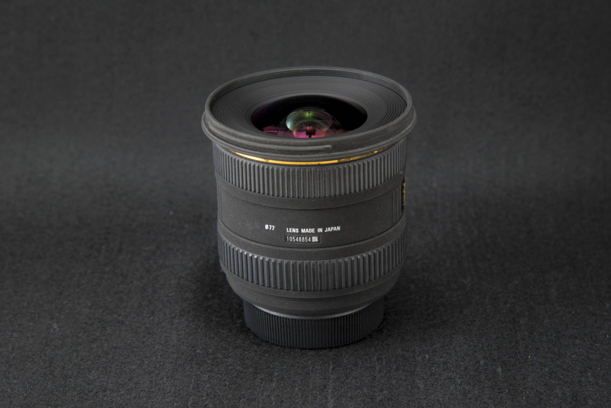 シグマ 超広角ズームレンズ 10-20mm F4-5.6 EX DC ニコン DX(APS-C