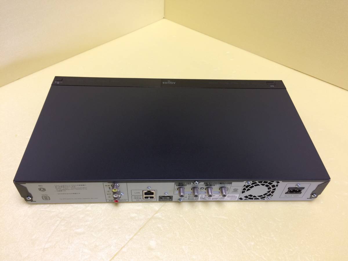シャープレコ-ダー BD-W570 W録画対応 500GB 2015年式 ジャンク扱い