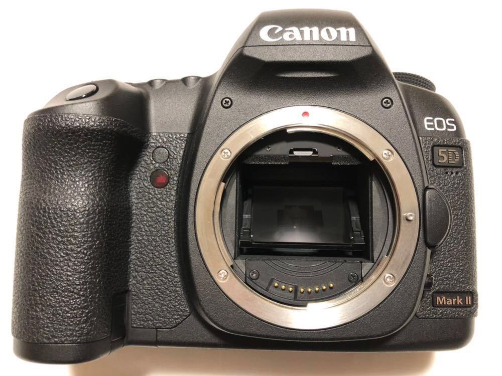Canon EOS 5D Mark II 機材まとめ売り EOS Mark II 5D Canon ボディ シャッター回数約5500回以下 M1258-2P2
