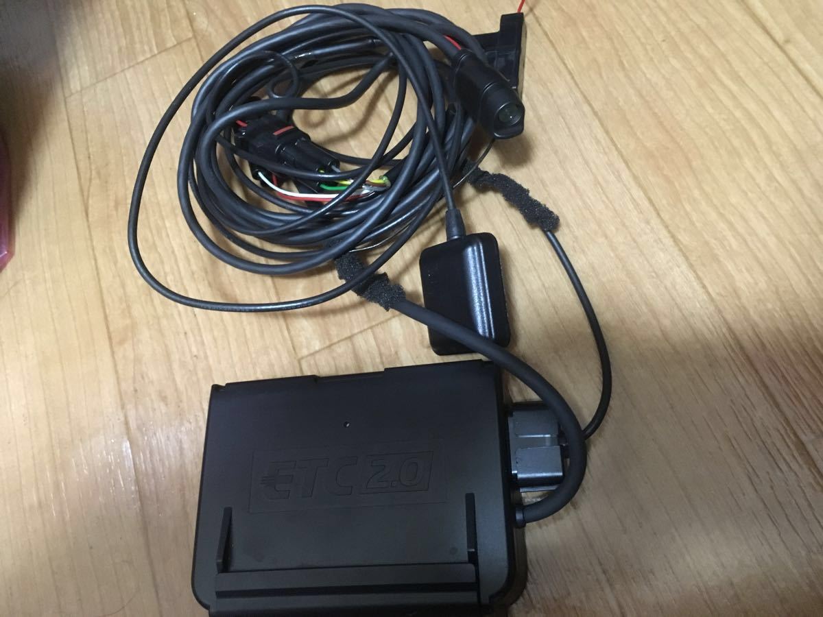 JRM-21 アンテナ分離型 日本無線 ETC 2.0 バイク用 車載器 GPS内蔵 二輪車