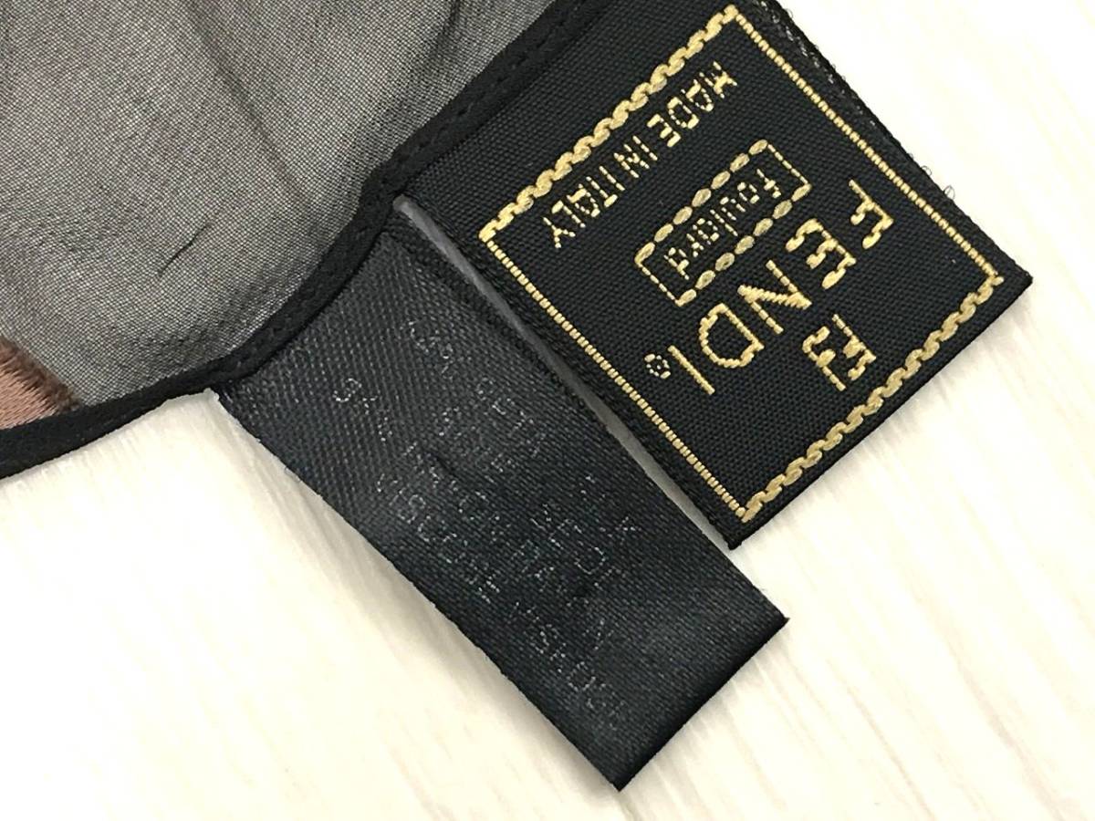 正規 FENDI フェンディ ストール マフラー 小物 1903-146
