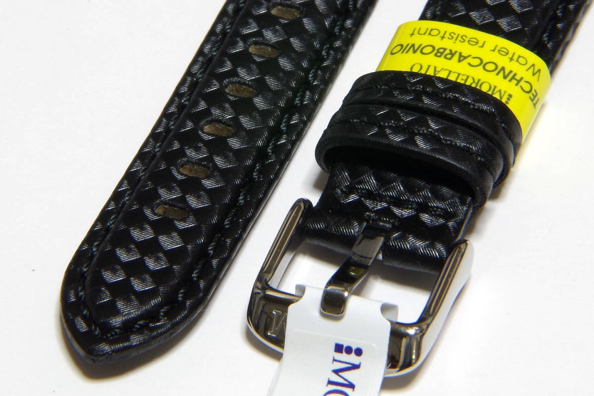 【送料無料・バネ棒付】18mm幅 モレラート BIKING（バイキング） 黒_3