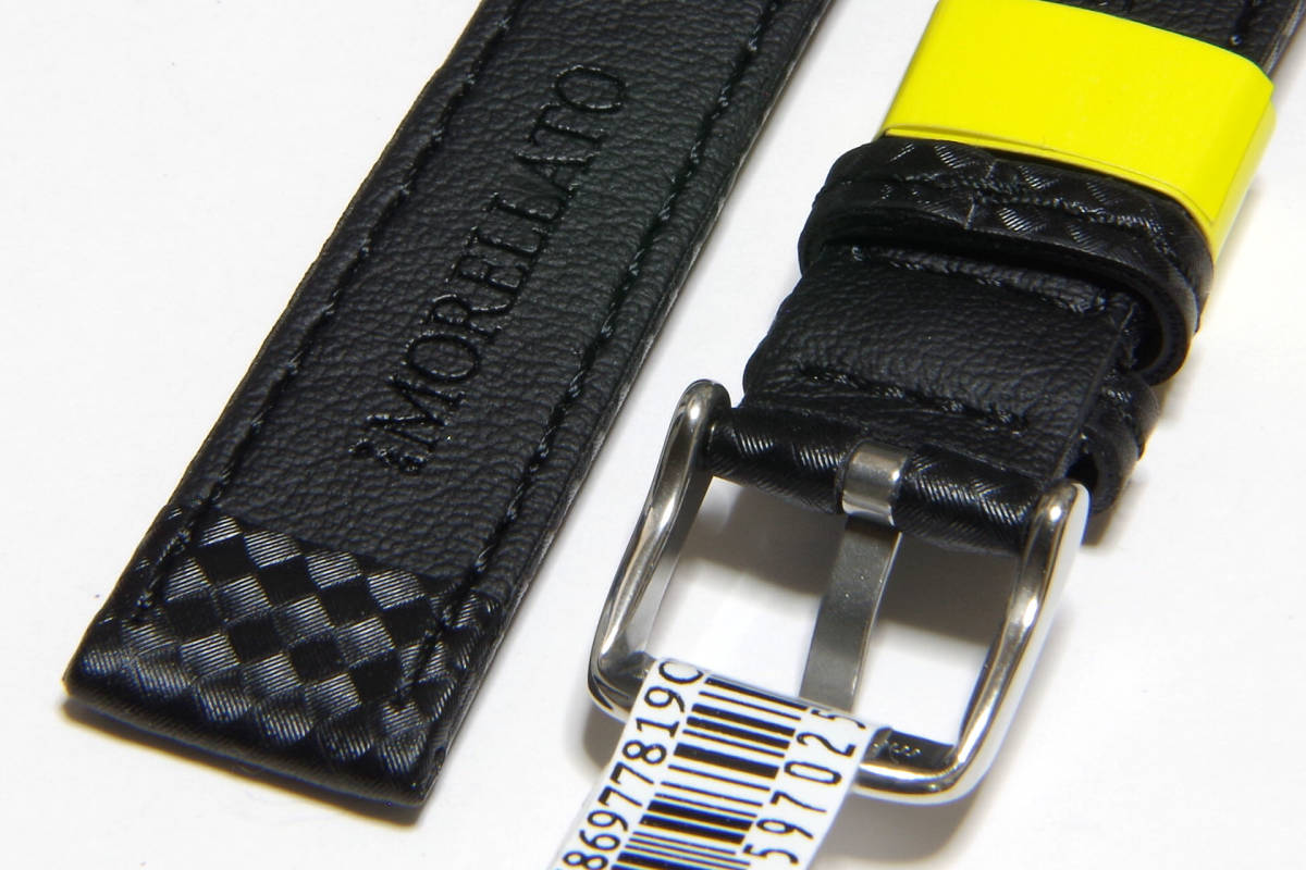 【送料無料・バネ棒付】18mm幅 モレラート BIKING（バイキング） 黒_4