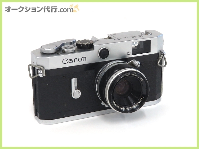 キヤノン フィルムカメラ Canon P レンズ CANON LENS 35mm F2.8 広角