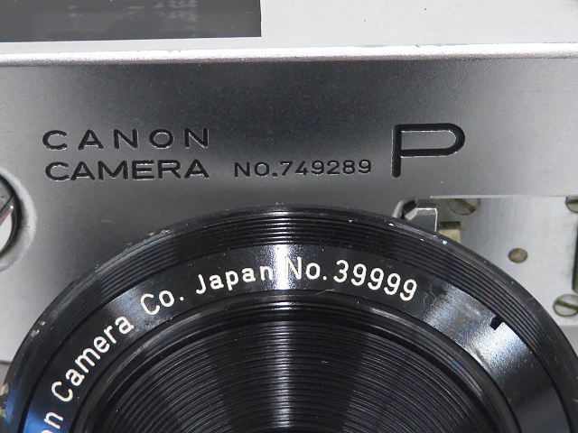 キヤノン フィルムカメラ Canon P レンズ CANON LENS 35mm F2.8 広角