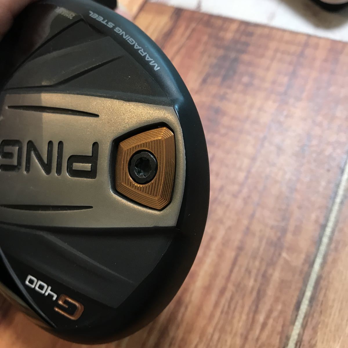 ピン PING G400 5W 17.5° フェアウェイ ヘッド 単体 ヘッドカバー有り