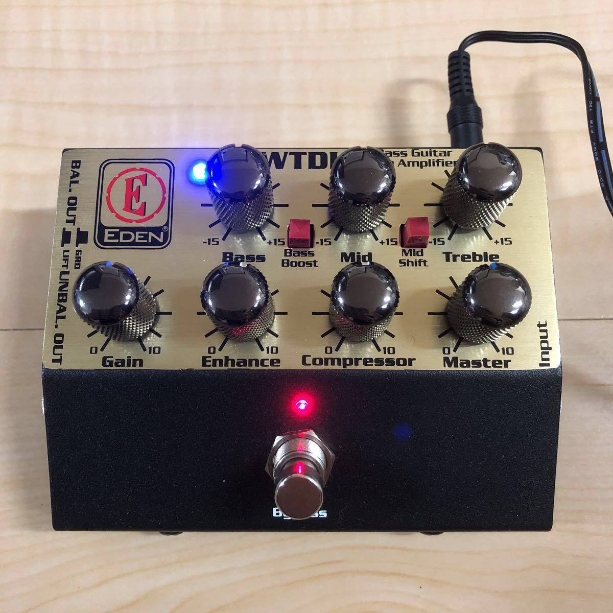 ジャンク Tech21 Sansamp Bass Driver DI サンズアンプ
