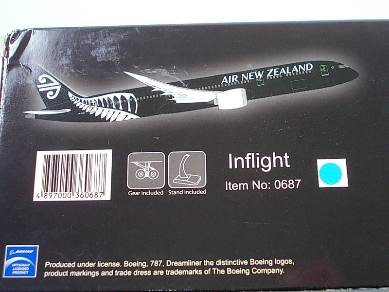 Air New Zealand Hogan Boeing 787-9 1⁄200 Wings JC ⁄ Dreamliner 1:200