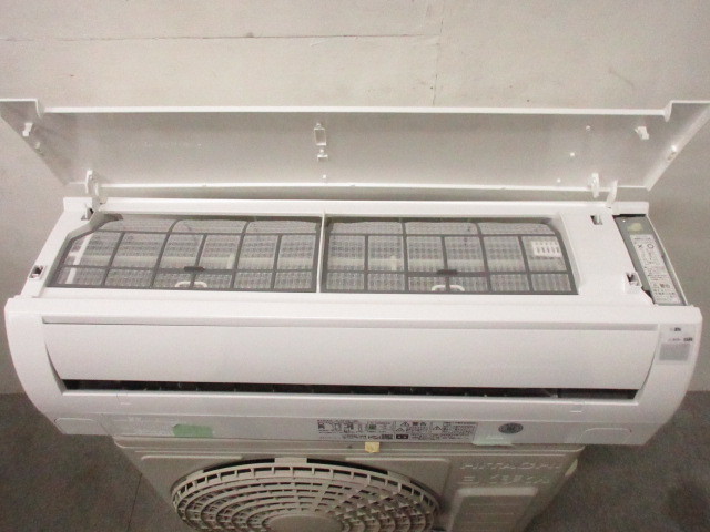 HITACHI 日立 RAS-AJ22E/RAC-AJ22E ルームエアコン 白くまくん 主に6畳用 2015年製 2-E033/1/A1B1_6