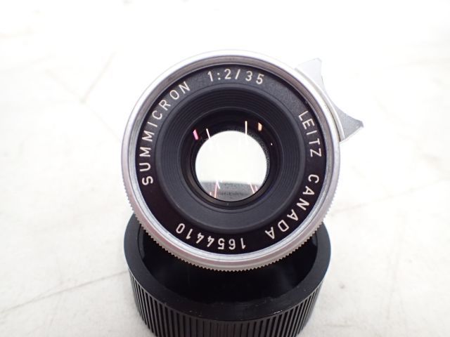 LEICA ライカ レンズ SUMMICRON 1:2 35mm CANADA シルバー ∀ 55D3C-24