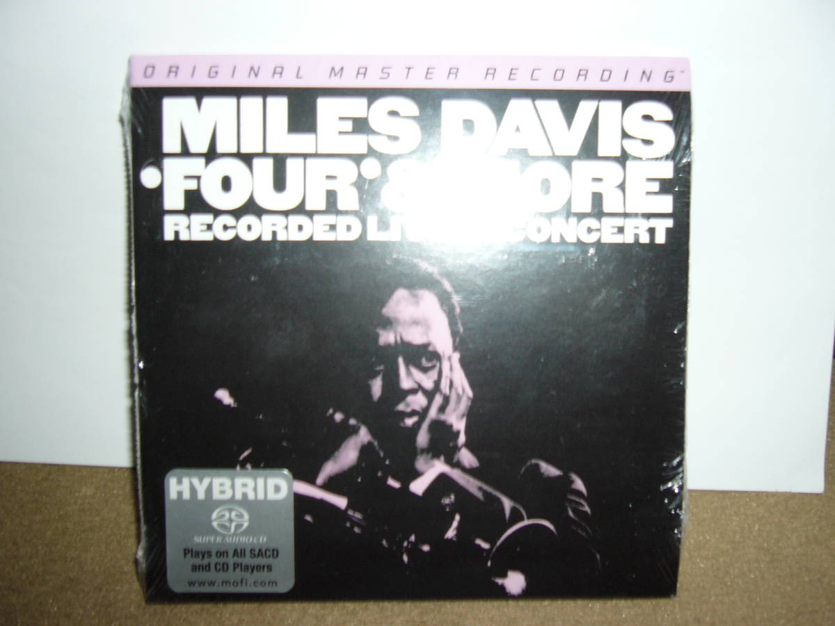 大得価，大人気 名手Tony Williams/Herbie Hancock他参加 Miles Davis 渾身のライヴ盤 Four & More MFSL社製SACD仕様限定盤 輸入盤(ジャズ一般)｜売買されたオークション情報、yahooの商品情報をアーカイブ公開 - オークフ ジャズ一般
