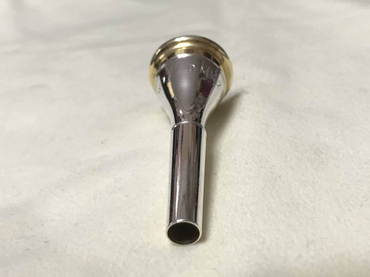 JK 2E/DM 4.2 A1 純正金メッキ フレンチホルンマウスピース JK 2E⁄DM 4.2 マウスピース A1 純正金メッキ フレンチホルンマウス