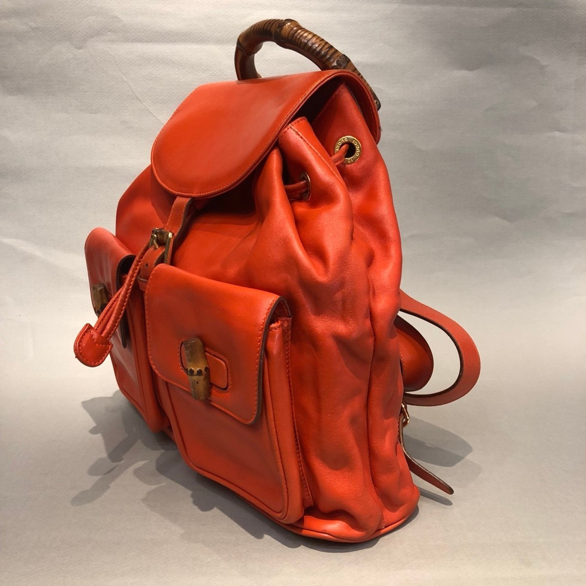 バンブー gucci リュック（レディースバッグ｜バッグ グッチ(GUCCI 