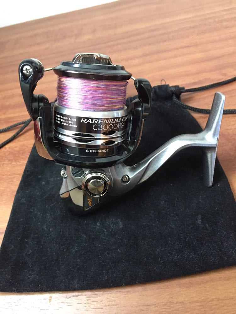 フィッシング SHIMANO 12レアニウム RARENIUM C3000HG CI4+