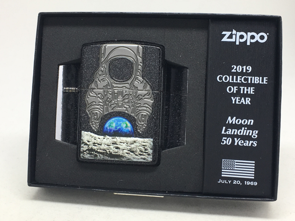 【定番人気，品質保証】 ZIPPO ジッポー 2019 Zippo Collectible Of The Year &ldquo;月面着陸50周年記念&rdquo; ＃29862(その他)｜売買されたオークション情報、yahooの商品情報をアーカイブ公開 - オークファン Zippo