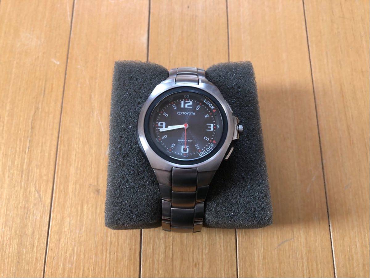 トヨタTOYOTA キーインテグレーテッドウォッチ トヨタ純正 スマート