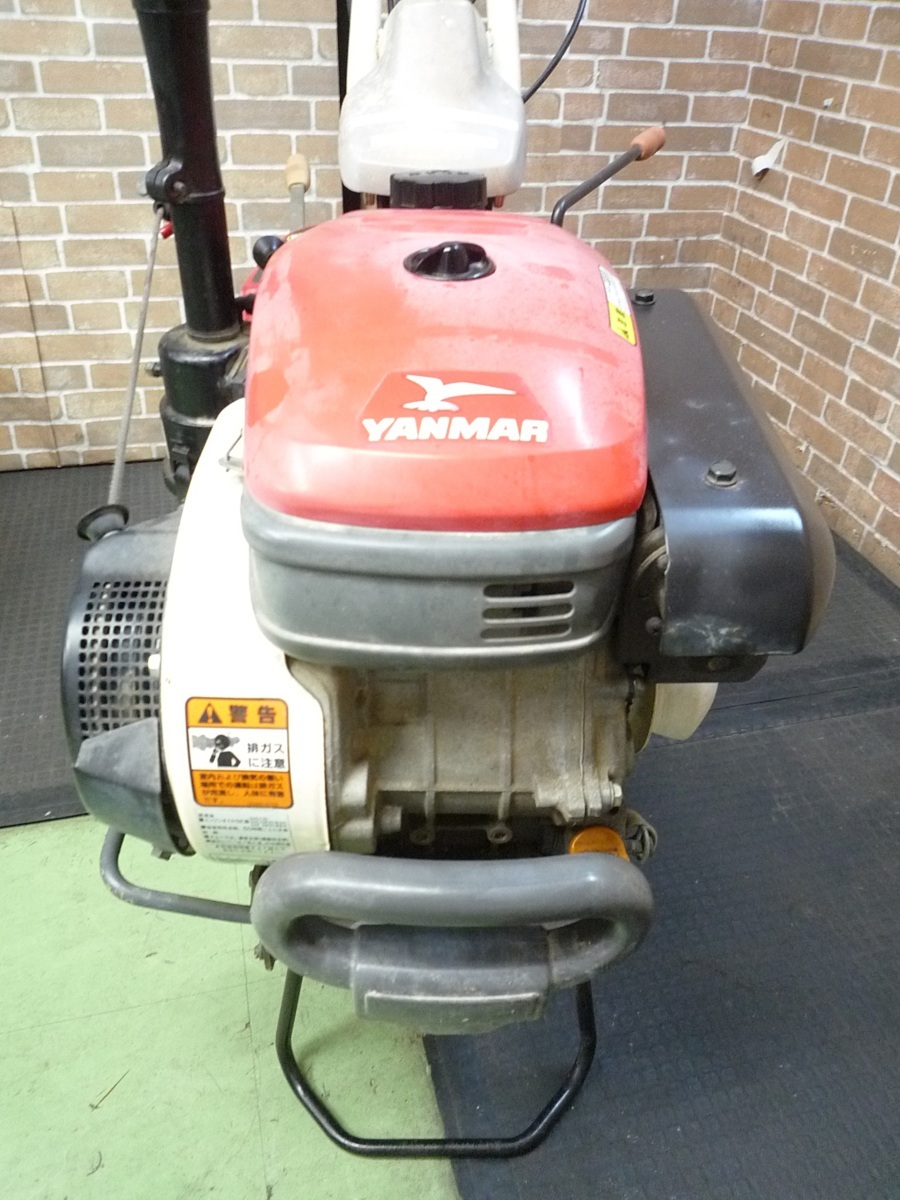 耕運機 中古 ヤンマー 管理機 4.6馬力 SK65 歩行型 農用トラクター エンジン GA180ASKAA_2