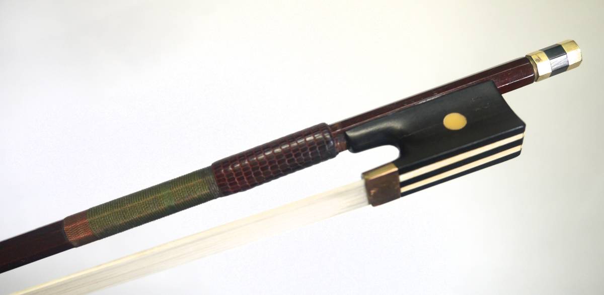Old German 4/4 バイオリン弓 Nurnberger School ＊Stamped-TOURTE