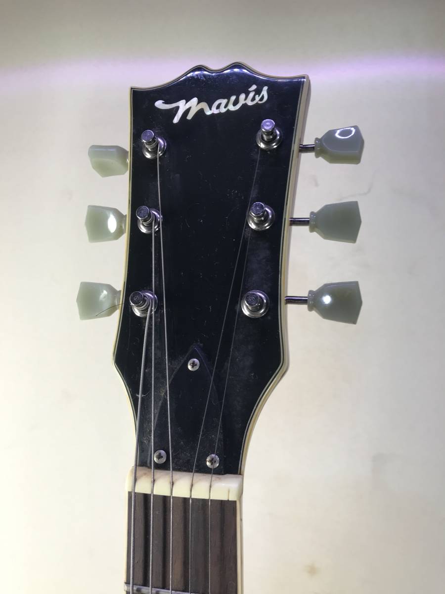 Mavis レスポールカスタム ブラック メイビス MAVIS メイビス レスポール エレキギター