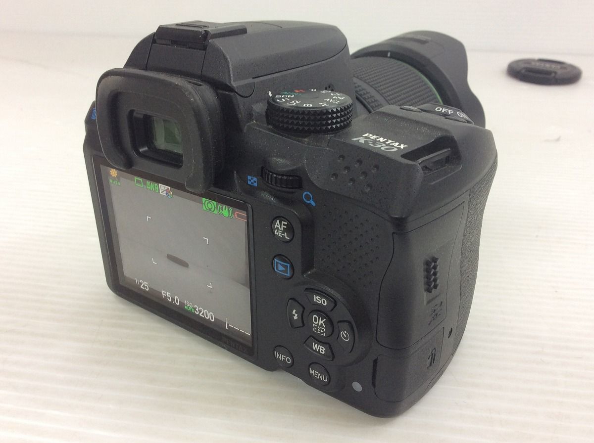 ジャンク】K30 ボディ Pentax-DA 18-135mm F3.5-5.6 ED AL IF DC WR